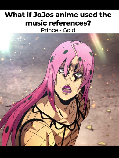 What if JoJos anime used music references: Gold #jjba #jojo #jjbaedit #goldenwind #goldexperiencerequiem