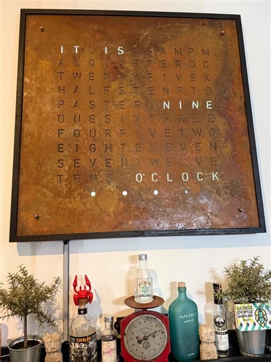Raspberry Pi Word Clock #piday #raspberrypi