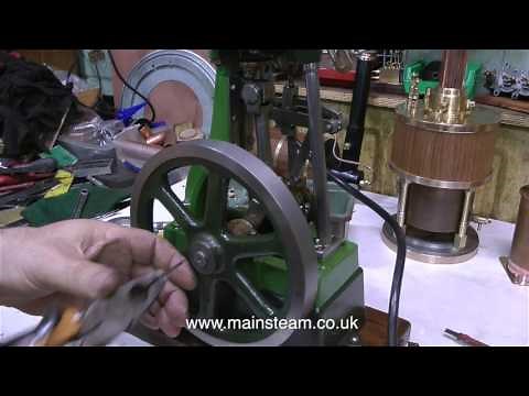 STUART NUMBER ONE STEAM ENGINE REPAIR - PART #2