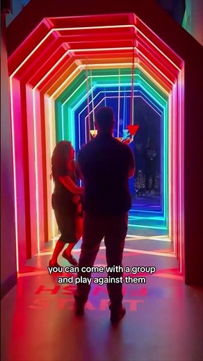 Adults Only Playground in Las Vegas Olay Playplace at Luxor Bar Lounge Games Slide Skill Fun Drinks