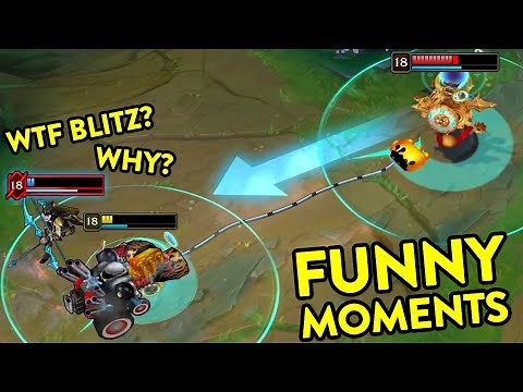 WATCH and YOU WILL CRY LAUGHING - Funniest Moments Compilation (League of Legends)