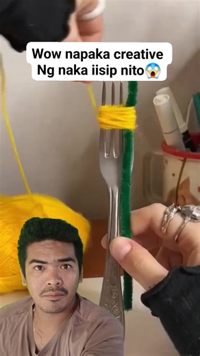 57 reactions · 5 comments | Yarn turn into better artificial flowers design  #fypviralシ #fypシ゚ #ideas #niceidea #amazingvideo #reactionvideo | Kentoy Belza | Facebook