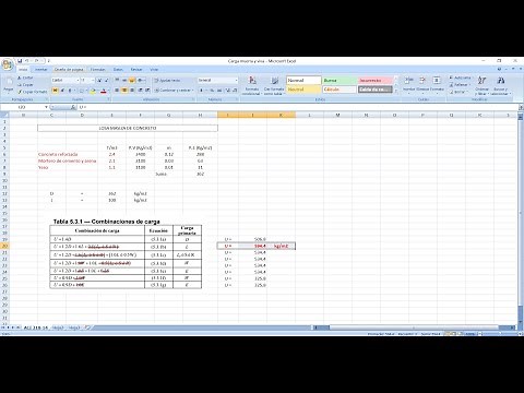 Como Determinar la Carga MUERTA💀 y la Carga VIVA🎉 según el ACI 318 -14 | Video Tutorial Paso a Paso