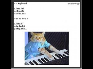 How to play [ROBLOX Piano] Cat keyboard [VERY EASY]
