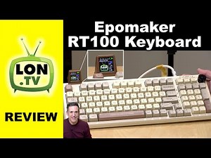 Epomaker RT100 Keyboard with Tiny Display Review - Unnecessary Bells and Whistles!