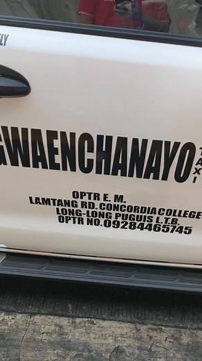 54K views · 124 reactions | Meaningfull taxi trade name GWAENCHANAYO In korean means "im okay" or "its okay" in polite way,,by google search Sorry for not taking the permission to post,sorry for the driver and the owner,,na amazed ak lang ngay..hehe Sorry for the wrong pronounciation,,, | Stephen Jones Kipaan | Facebook