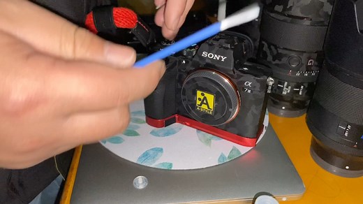 索尼a7m3 CMOS传感器清洁