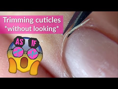 Russian Manicure Tutorial | Trimming Cuticles