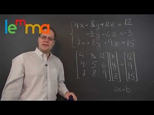 Linear Algebra 9b: The Operations of Gaussian Elimination