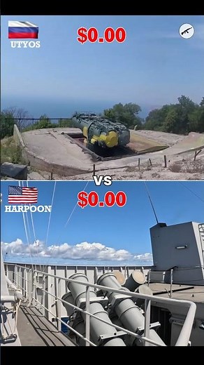 🇺🇸 Harpoon vs 🇷🇺 Utyos: Per-Shot Cost Revealed