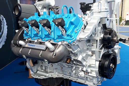 This company is converting GM diesel V8s to run on hydrogen