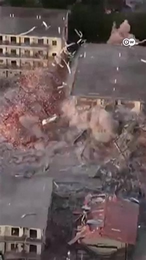 113K views · 1.5K reactions | Myanmar says it blew up a cyberscam center near the Thai border, where hundreds of people were forced to defraud others under threat of torture and death. But critics say the crackdown is staged to defuse international anger. | DW News | Facebook