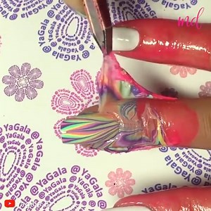 25K views · 57 reactions | We are loving this water marble design!殺 | Nail Art Tutorials | Facebook