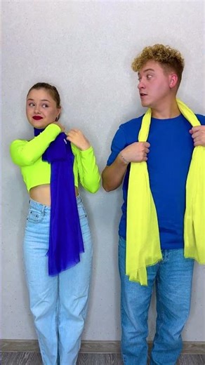 Epic Scarf Trick Gone Wild 🧣🤣 #LOL