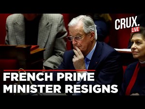 France Political Crisis Live | After Losing Confidence Vote, Barnier Submits Resignation To Macron