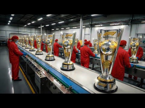 Inside the Formula 1 Winner Trophy Factory | How F1 Trophies Are Made - Withig