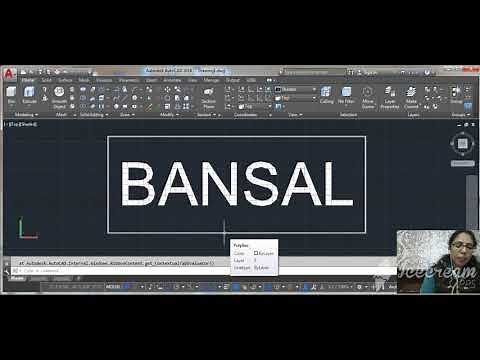 How to Engrave Text in AutoCAD II AutoCAD Tutorial