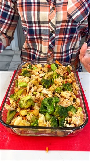 Easy Dinner Casserole I make a simple cassarole style chicken teriyaki dinner | Rachel’s Kitchen