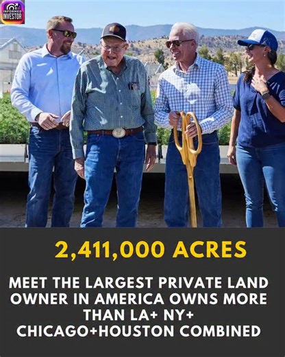 Informed Investor on Instagram: "Red Emmerson doesn’t run a tech company. He runs nature — at scale. His family business, Sierra Pacific Industries, started as a small sawmill in 1949. While others sold land, Emmerson kept buying forests. Slowly. Quietly. Relentlessly. Today, Sierra Pacific owns over 2.3 million acres of timberland across the United States — making Red Emmerson America’s largest private landowner. Sierra Pacific isn’t just logging trees. It controls the full cycle: 🌲 Forest own