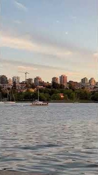 A relaxing riverside, Yaletown, Vancouver #travel #relax #sunsetview #clouds #peaceful #Canada🇨🇦