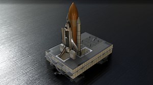 NASA Launch Complex and Endeavour Space Shuttle - 3D model by Gökhan Emre Er (@gemreer)