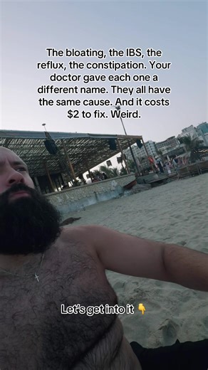 Let me tell you how the medical system accidentally keeps you sick. You go to your doctor with bloating. They send you to a gastroenterologist. You go back with reflux. They give you an antacid. You go back with constipation. They give you something for that too. You go back with IBS. They tell you to avoid trigger foods and manage your stress. Four symptoms. Four appointments. Four separate solutions. None of them connected. None of them fixed anything permanently. Here is what nobody in any of