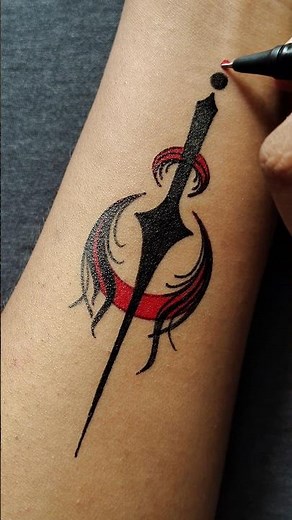 LUNAR EMBRACE | Moon and Stroke Flash Tattoo Idea for Girls .....#tattoo #art