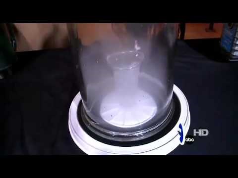 Turning a liquid into a solid