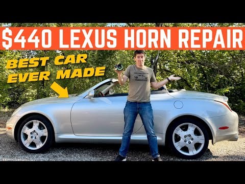 FIXING THE HORN ON THIS LEXUS COST $440 (AND IS WAY HARDER THAN IT SHOULD BE)