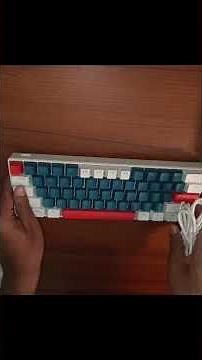 T wolf t60 mechanical rgb keyboard | 60% | Blue switch | #keyboard #rgb #gaming #gadgets