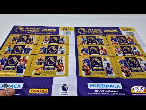 PANINI Premier League 2025 stickers - Opening 2x Multipacks - Mikes Cards and Stickers # 650