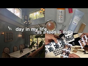Day in my life in India 🍓 | aesthetic vlog india | life of an Indian girl | slice of life