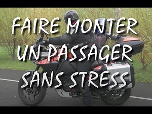 MOTORCYCLE TUTORIAL ep.3: Getting a passenger on without stress