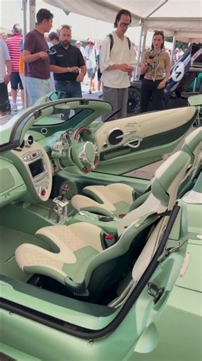 $7M Mint Green Pagani Hypercar #cars