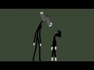 Cartoon Siren Head vs Cartoon Huggy Wuggy