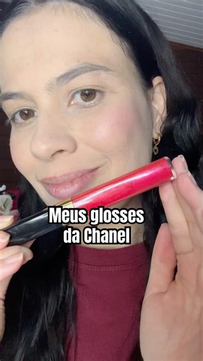 Meus Lip Glosses Chanel - maquiagem luxuosa