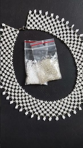 Beaded Necklace Making, Seed Bead Collar Tutorial
