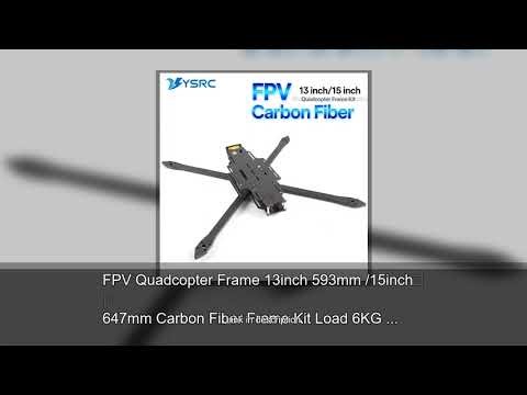 FPV Quadcopter Frame 13inch 593mm /15inch 647mm Carbon Fiber Frame Kit Load 6KG for DIY FPV Fre
