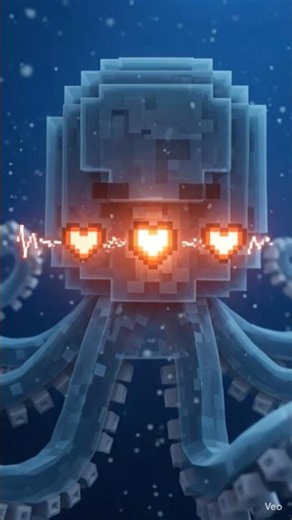 Minecraft Ocean Secrets: Meet the Giant Octopus! #shorts