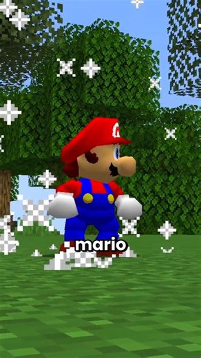 mario invadiu o minecraft