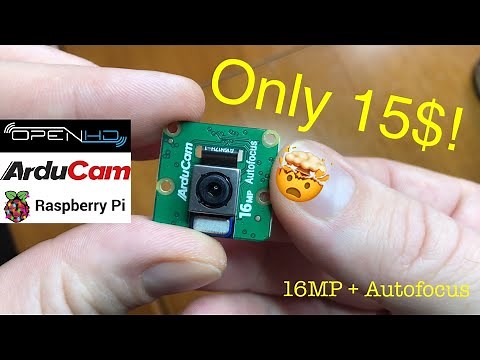 Arducam 16MP High Resolution Autofocus Camera for Raspberry Pi