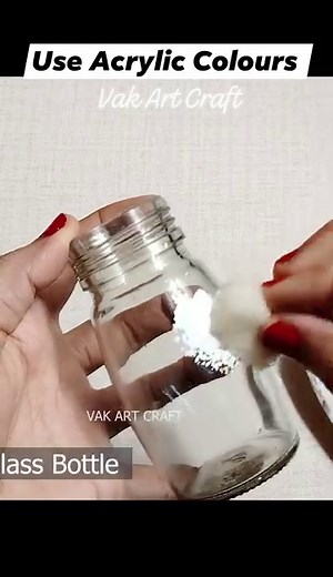 313K views · 3.1K reactions | DIY Easy Bottle Painting Idea  #diy #bottlepainting #bottlecrafts #bottleart #easydiy #recycling #recycledart #bestoutofwaste #vakartcraft #fbreels | Vak - Art & Craft | Facebook