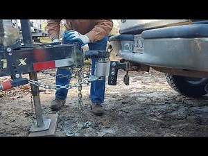 Hooking up the Andersen Weight Distribution Hitch