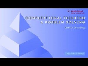 Computational Thinking and Problem Solving