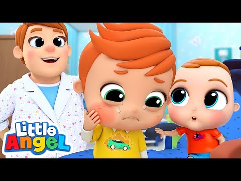 Visiting the Dentist | Boo Boo Song | Little Angel Kids Songs