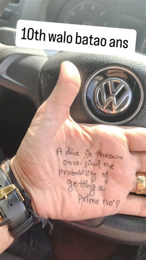 PADHLE PASS HOJYEGA!__ on Instagram: "probability class 10th question | cbse | class 10th #cbse #class10"