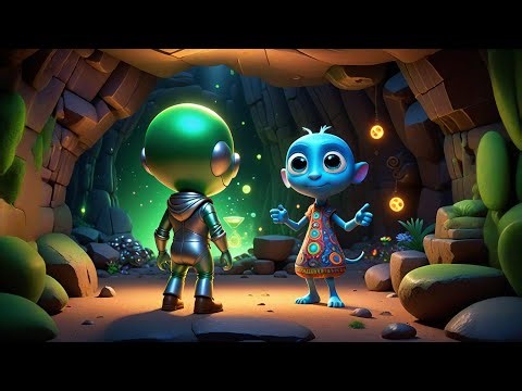 Five Tiny Aliens Zoom Through Space + More Nursery Rhymes & Kids Songs