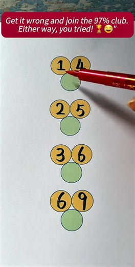 Only 2% can hit the right digit—are you secretly one of them? #mathpuzzle #riddle #mathriddle #BrainTest #education