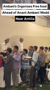 7.8M views · 51K reactions | Ambani's organised Free Food for Everyone For 40 days. This is from 1st June to 15th july. Please note - its for the Needy People, So Please dont go & crowd there unnecessary. Let the needy people take benifit from this. | WeddingBazaar | Facebook