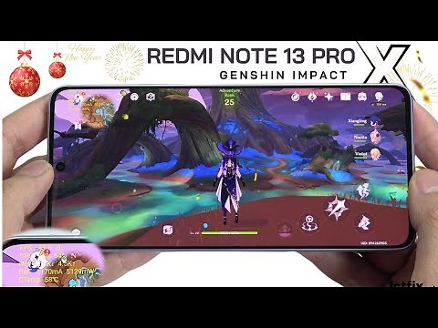 Xiaomi Redmi Note 13 Pro Genshin Impact Gaming test | Snapdragon 7s Gen 2, 120Hz Display